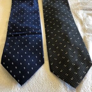 Two Patterned Ties